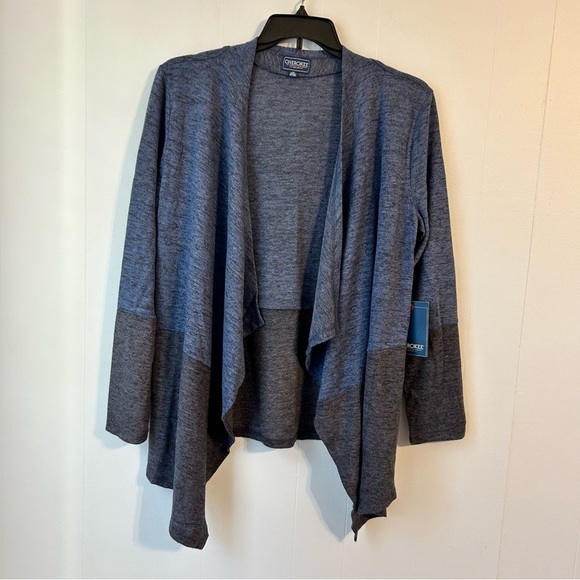 Women’s large Cherokee multicolor cardigan, long sleeve. New with tags. - Picture 1 of 8